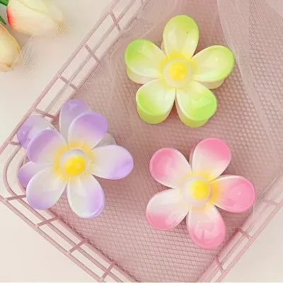 Fashion Oversized Flower Claw Hair Clips 